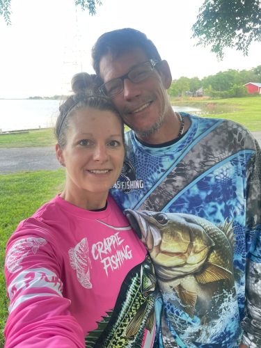 Click to view full screen Cozydecordy Bass Fishing Hook Graphic & Jumping Fish Art Personalized Name, Team Name 3D Long Sleeve Shirt photo review