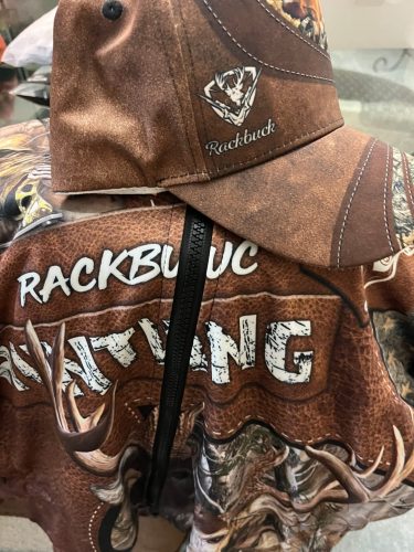 Click to view full screen Cozydecordy Custom Name Hunting Shirt 3D All Over Printed Clothes photo review